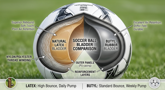 The Anatomy of a Soccer Ball: Latex vs. Butyl Bladder — The Tech That Dictates Performance